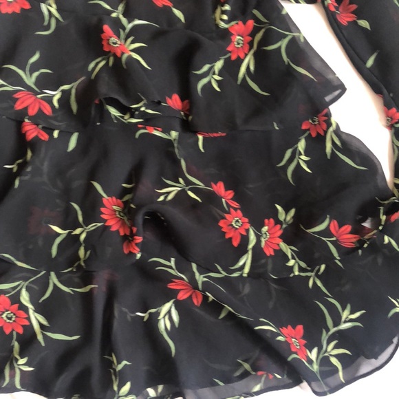 2 for $15 - Floral Ruffle Dress - Picture 4 of 5